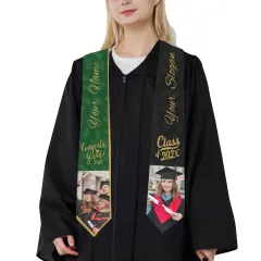 New Adult Graduation Stole 4.5" × 62" thumbnail 1