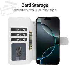 Flip Wallet Case for iPhone 16 Pro Max thumbnail 5