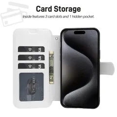 Flip Wallet Case for iPhone 15 Pro Max thumbnail 5