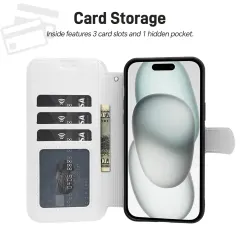 Flip Wallet Case for iPhone 15 Plus thumbnail 5