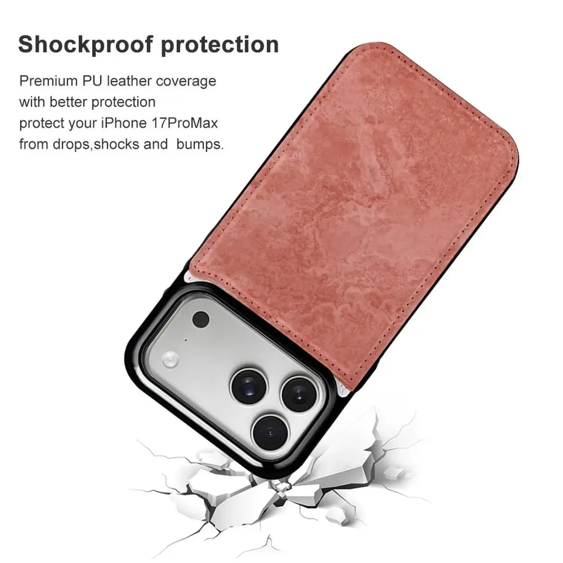Personalized Wallet Phone Case for iPhone 17 Pro Max with Photo and Card Slots — photo 5
