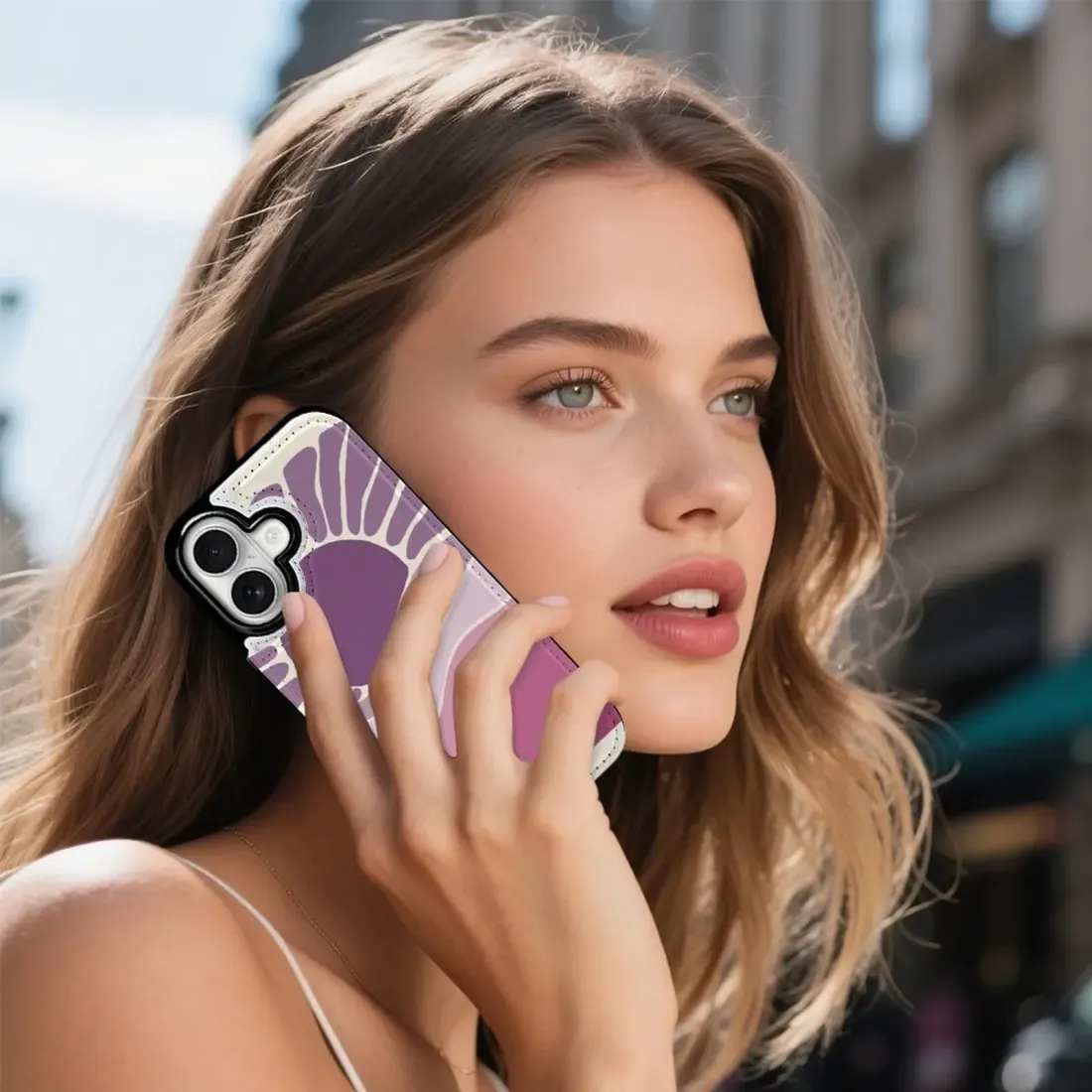 Personalized iPhone 17 Case, Photo Flip Cover Wallet with Card Slots — photo 2