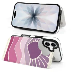 Personalized iPhone 17 Case, Photo Flip Cover Wallet with Card Slots thumbnail 4