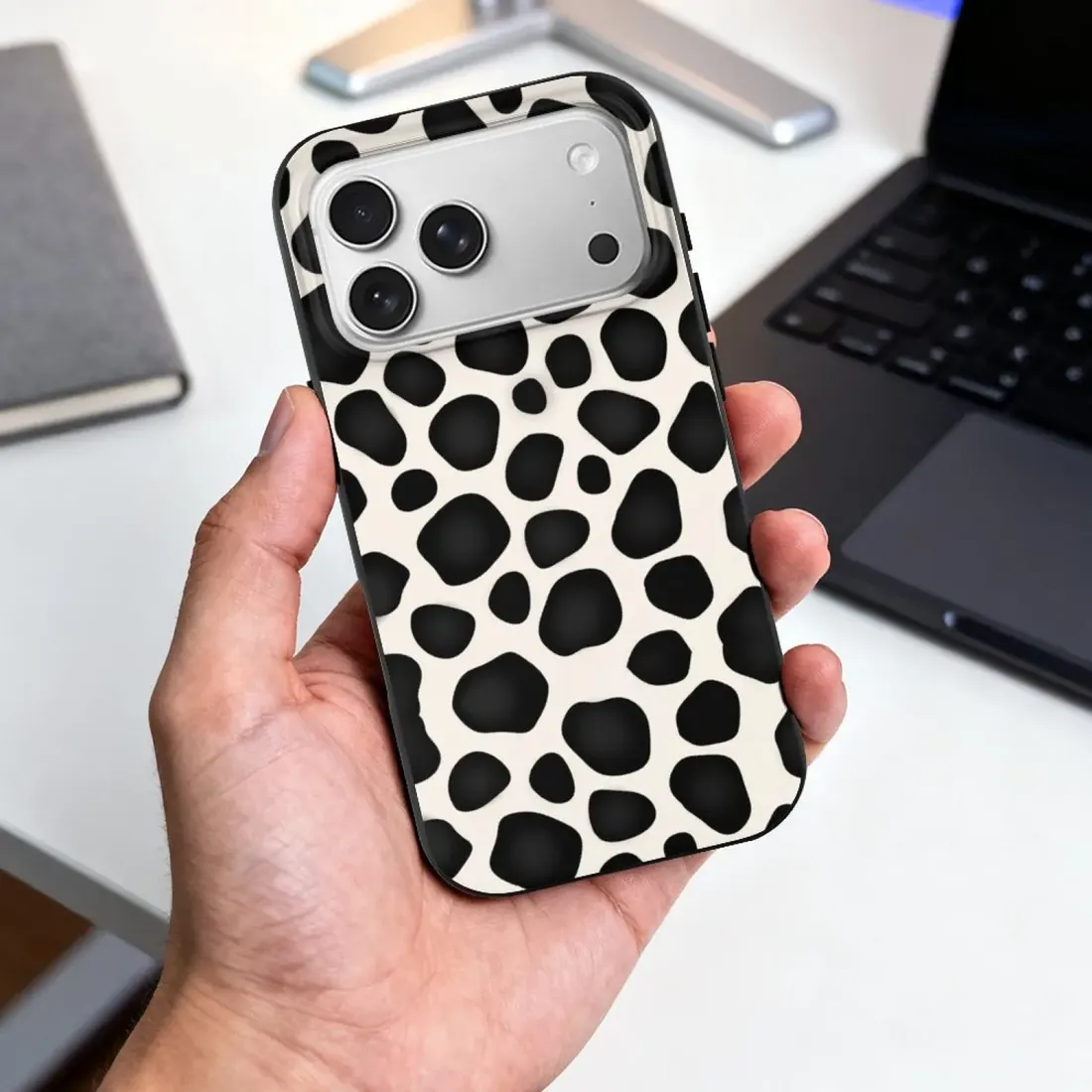 Custom iPhone 17 Pro Case, Print Your Own Photo or Design, Black or Clear — photo 2