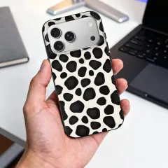 Custom iPhone 17 Pro Case, Print Your Own Photo or Design, Black or Clear thumbnail 2