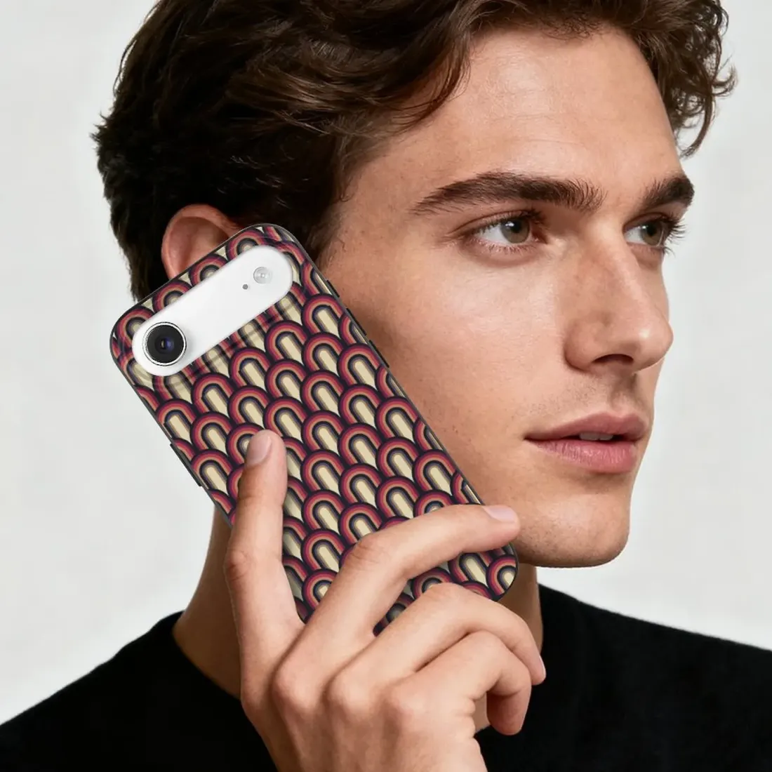 Custom Photo Phone Case for iPhone 17 Air, Slim Black TPU Made to Order