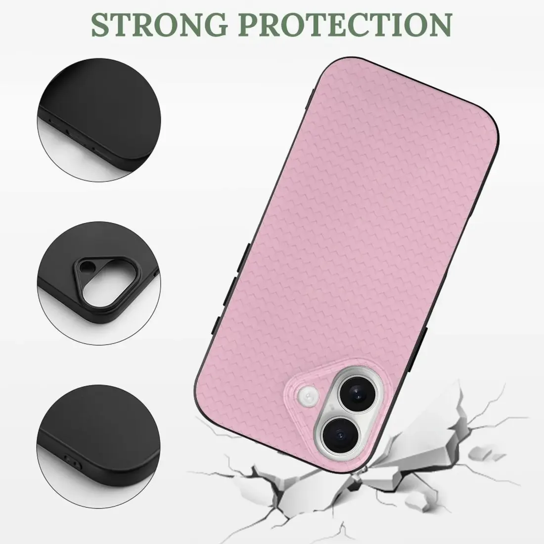 Custom iPhone 17 Case with Your Photo or Design, Black or Transparent — photo 3