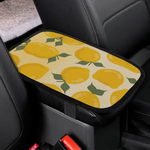 Custom Car Armrest Cover with Your Photo or Design, Neoprene Center Console Pad