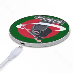 Personalized Wireless Charging Pad with Your Photo or Design, 10W Fast Charge thumbnail 2