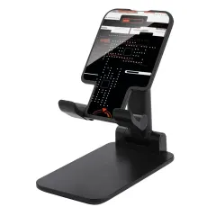Custom Folding Phone Stand with Your Own Design, Adjustable Desk Holder thumbnail 1