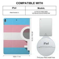 Personalized iPad 10.5 Case with Your Own Photo, Fits iPad Pro and Air 3 thumbnail 3