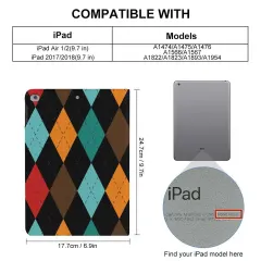 Custom iPad 9.7 Case with Your Photo, Fits iPad 2017 2018 Air 1 and Air 2 thumbnail 3