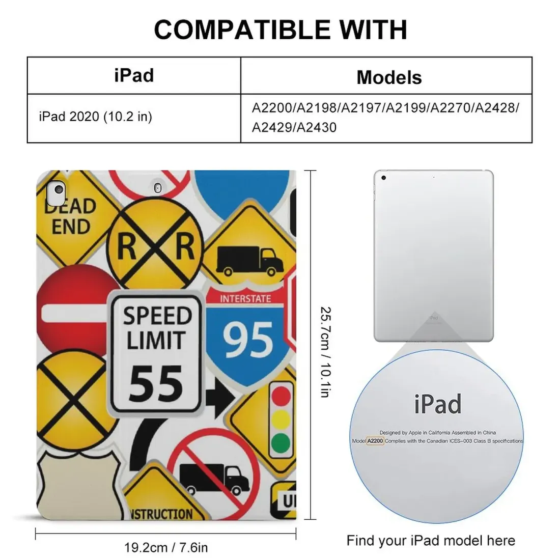 Custom Photo iPad Case with Pencil Holder for iPad 10.2, Air 4 and Pro 11 — photo 5