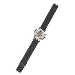 Custom Photo Watch with Stainless Steel Mesh Strap, Anniversary Gift for Him thumbnail 6