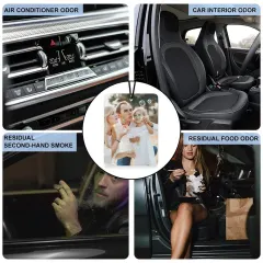 Custom Photo Air Freshener for Your Car, Lavender, Ocean or White Tea Scent thumbnail 5