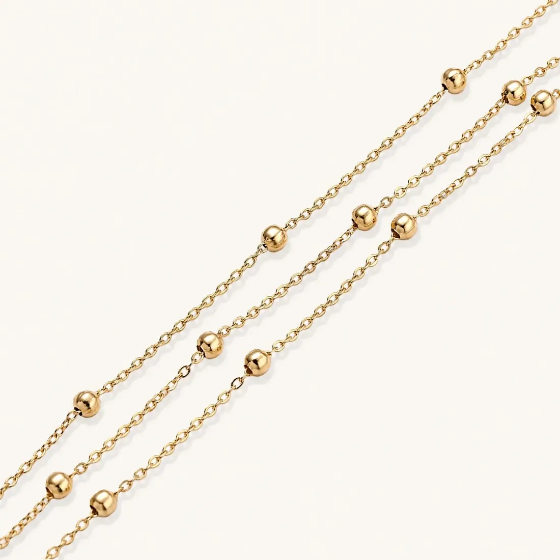 Golden Orbit Bracelet for Her, 18K Gold Gift — photo 2