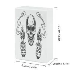 Personalized Cigarette Case with Your Own Design, Flip Top Plastic Holder thumbnail 6