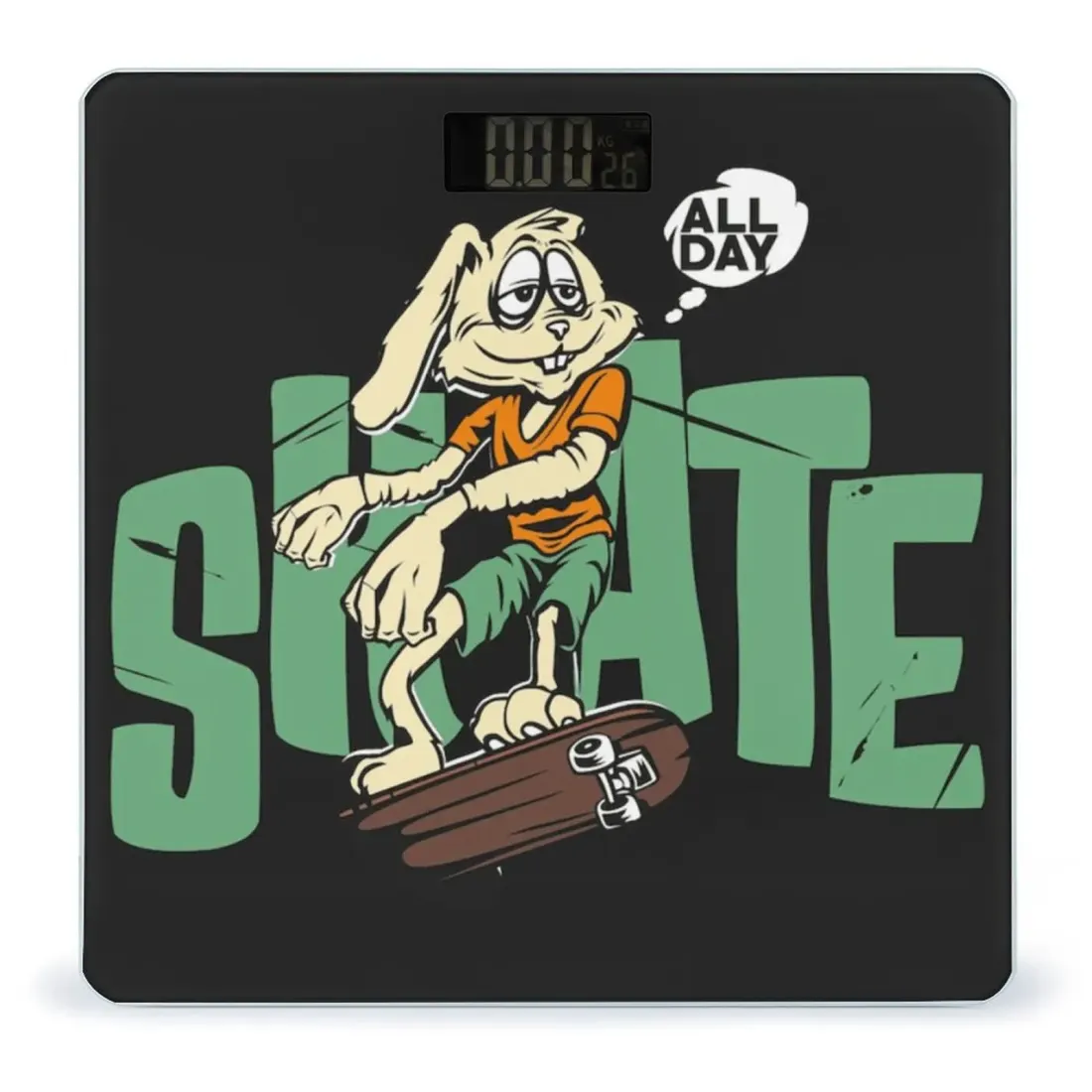 Personalized Digital Bathroom Scale with Your Own Photo or Design — photo 2