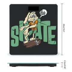 Personalized Digital Bathroom Scale with Your Own Photo or Design thumbnail 3