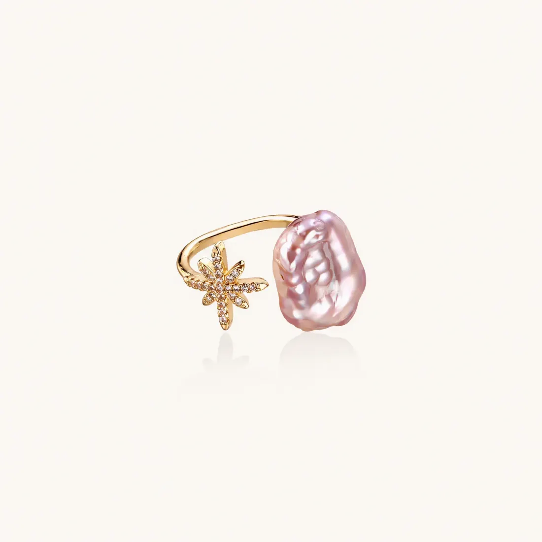 Starlit Pearl Dreams Ring: Unique Gift for Her — photo 2