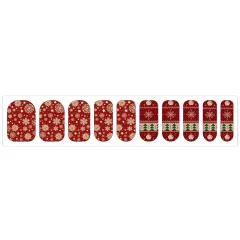 Custom Christmas Nail Stickers, Pack of 5 Sheets Printed with Your Own Design thumbnail 6