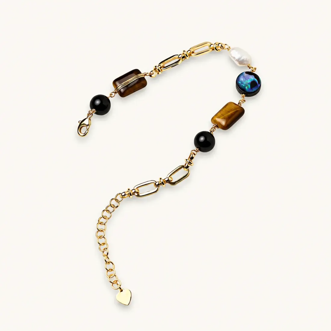 Earth Elements Bracelet: 14K Gold Plated Gift for Her — photo 2