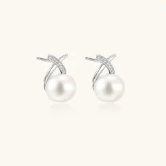 Luminous Pearl Drop Earrings Gift for Her thumbnail 3