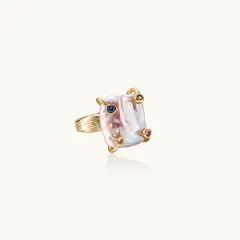 Baroque Pearl Statement Ring Gift for Her thumbnail 3