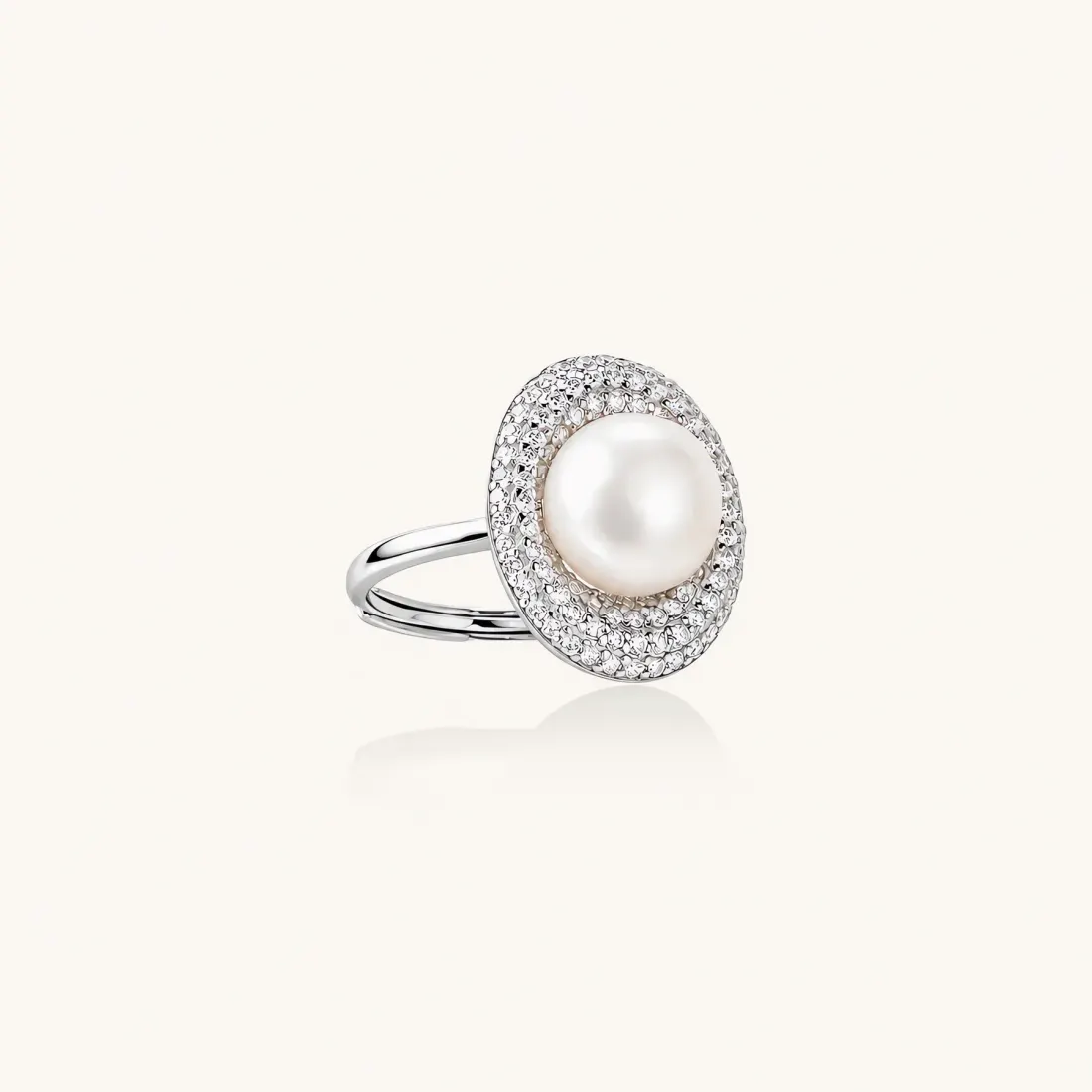 Pearl Constellation Ring: Unique Gift for Her