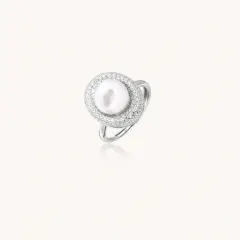 Pearl Constellation Ring: Unique Gift for Her thumbnail 2