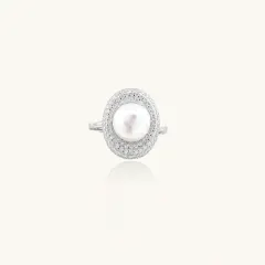 Pearl Constellation Ring: Unique Gift for Her thumbnail 3