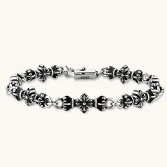 Cross Relic Bracelet for Him: Unique Gift thumbnail 1
