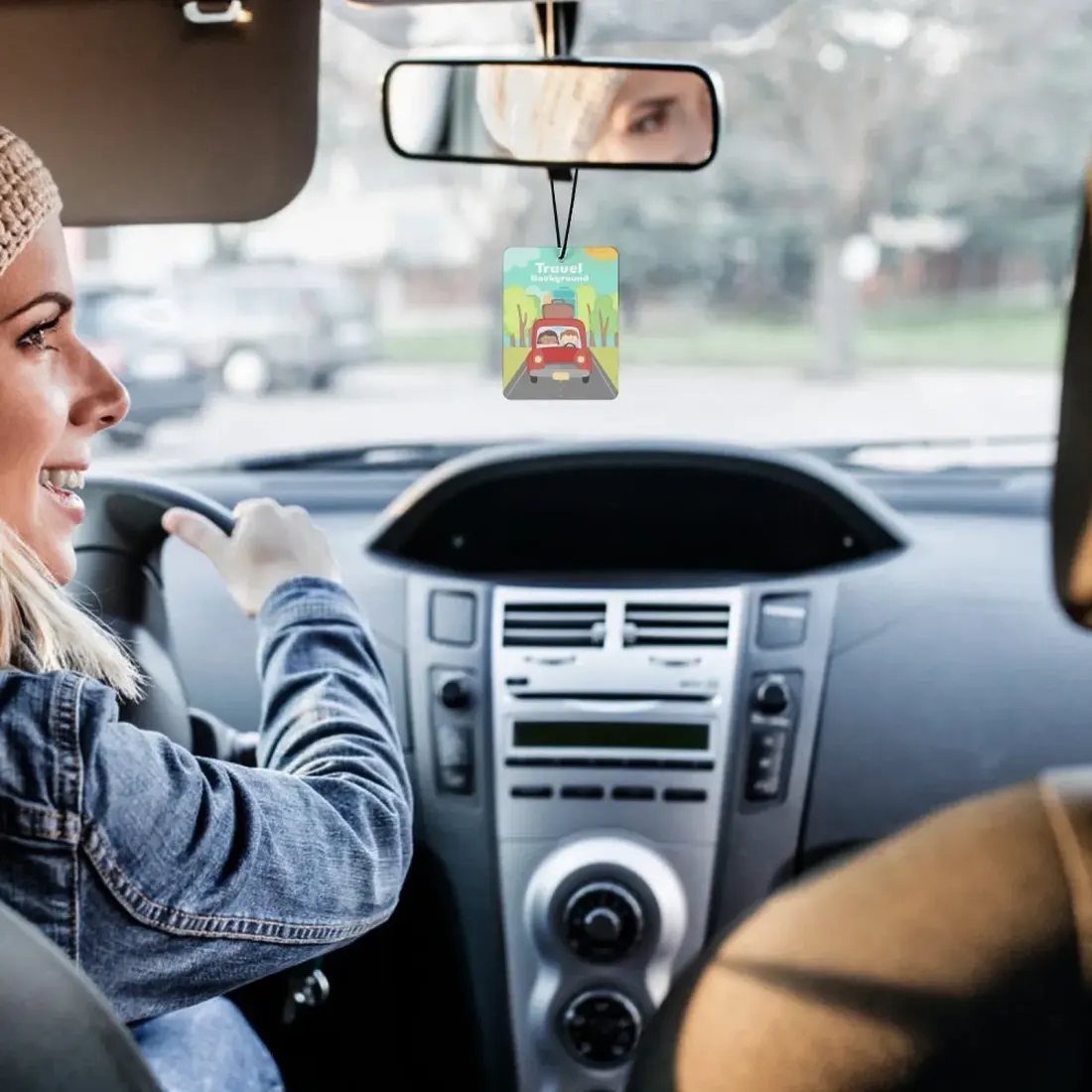 Car Air Freshener (Five Pcs)(Square) — photo 3