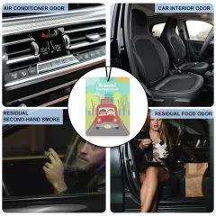 Car Air Freshener (Five Pcs)(Square) thumbnail 5