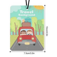 Car Air Freshener (Five Pcs)(Square) thumbnail 6