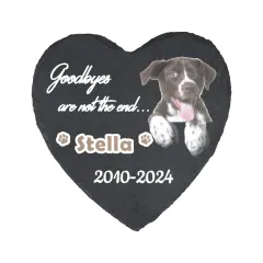 Heart-Shaped Pet Memorial Stone thumbnail 5