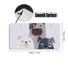 License Plate 15 cm x 30 cm thumbnail 2