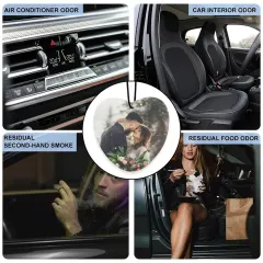 Car Air Freshener (One Pcs)(Love Form/Rhombus) thumbnail 5
