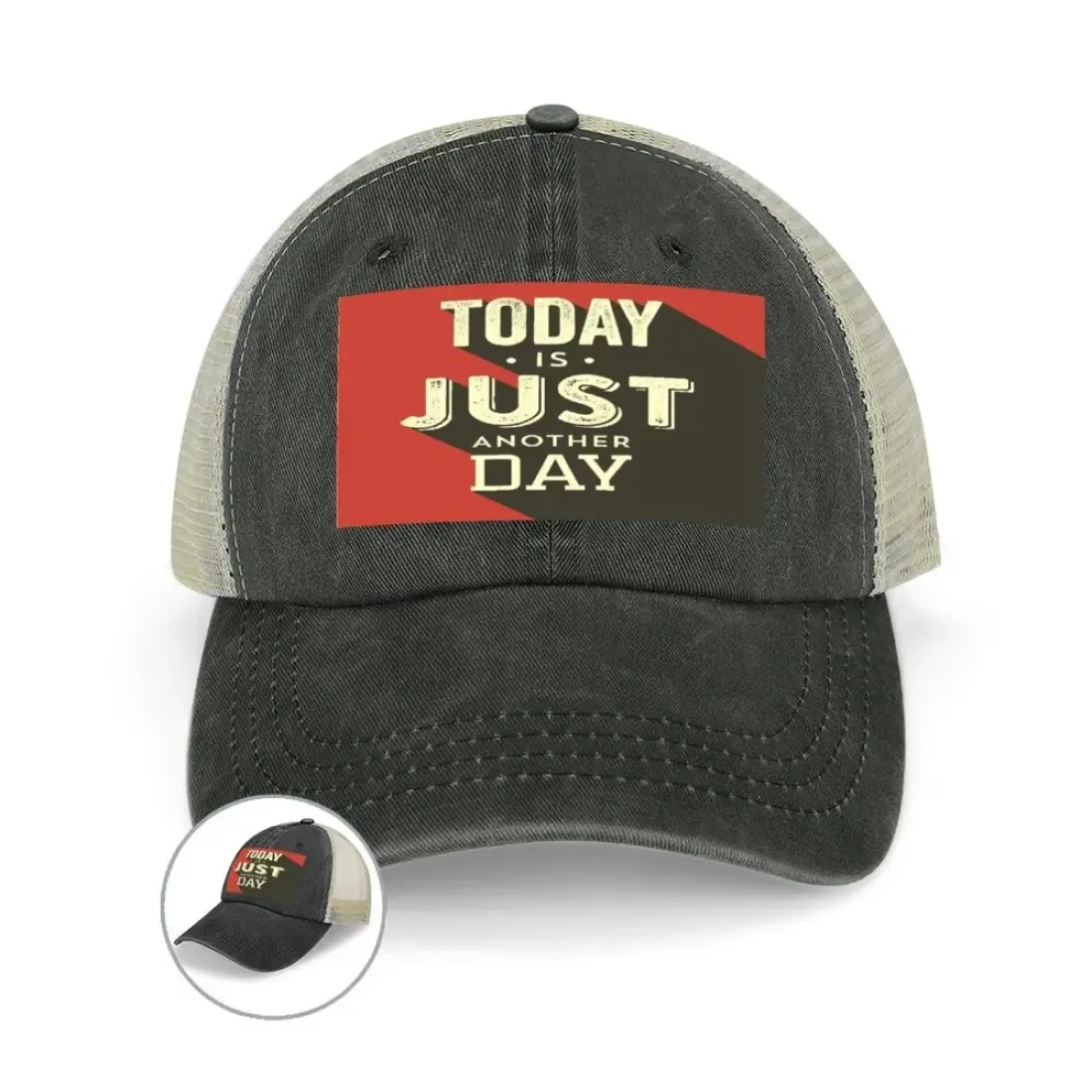 Denim Trucker Hat — photo 3