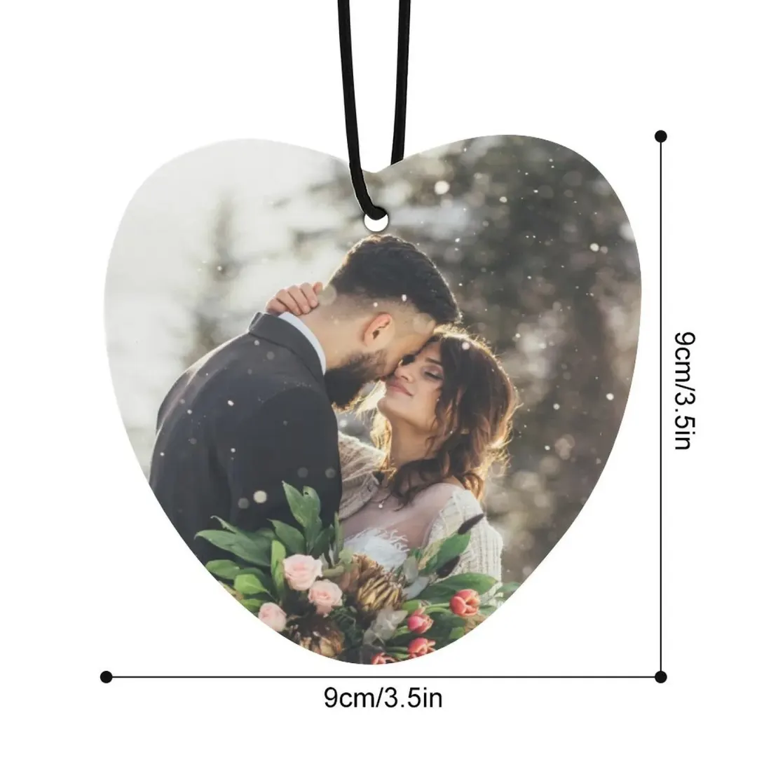 Car Air Freshener (One Pcs)(Love Form/Rhombus) — photo 6