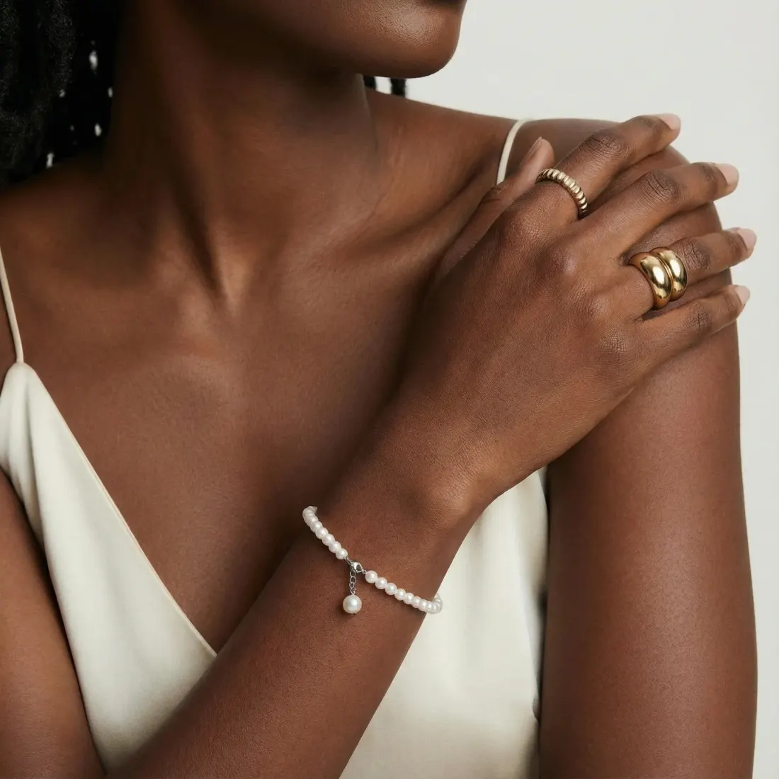 Pearlescent Dreams Bracelet, Pearl Gift for Her — photo 3