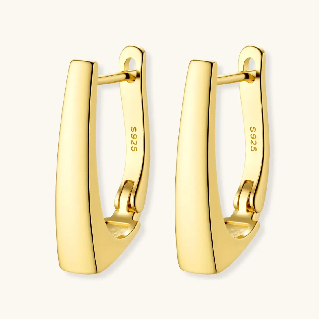 Golden Hour Huggie Earrings Gift for Her — photo 3