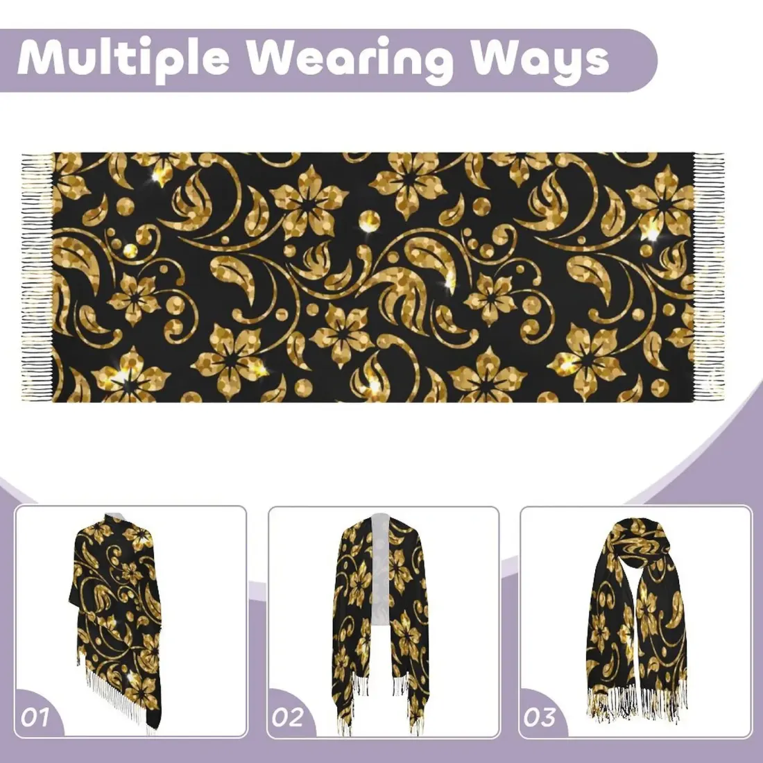 Tassel Scarf — photo 5