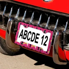 License Plate Frame - 4 Slotted Holes (Set of 2) thumbnail 1