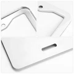 License Plate & Frame Set - 2 Round Holes thumbnail 6