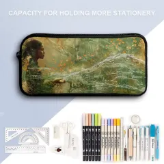 Custom Photo Pencil Case, Personalized Zipper Pouch for School and Office thumbnail 1