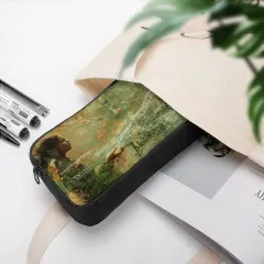 Custom Photo Pencil Case, Personalized Zipper Pouch for School and Office thumbnail 3