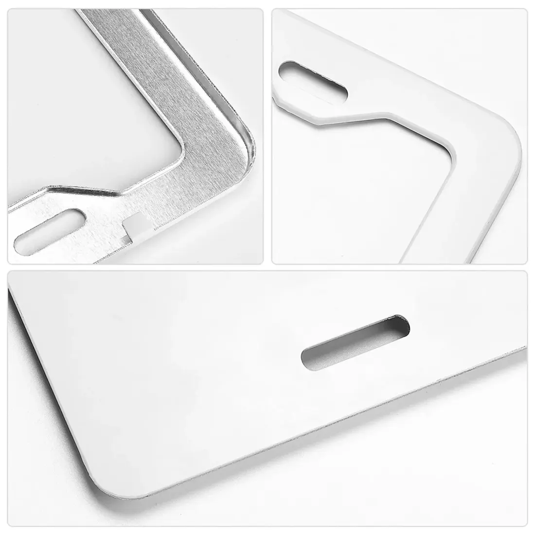 License Plate & Frame Set - 4 Slotted Holes — photo 6
