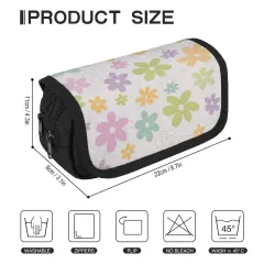 Personalized Photo Pencil Case, Double Layer Zipper Pouch for School and Office thumbnail 4