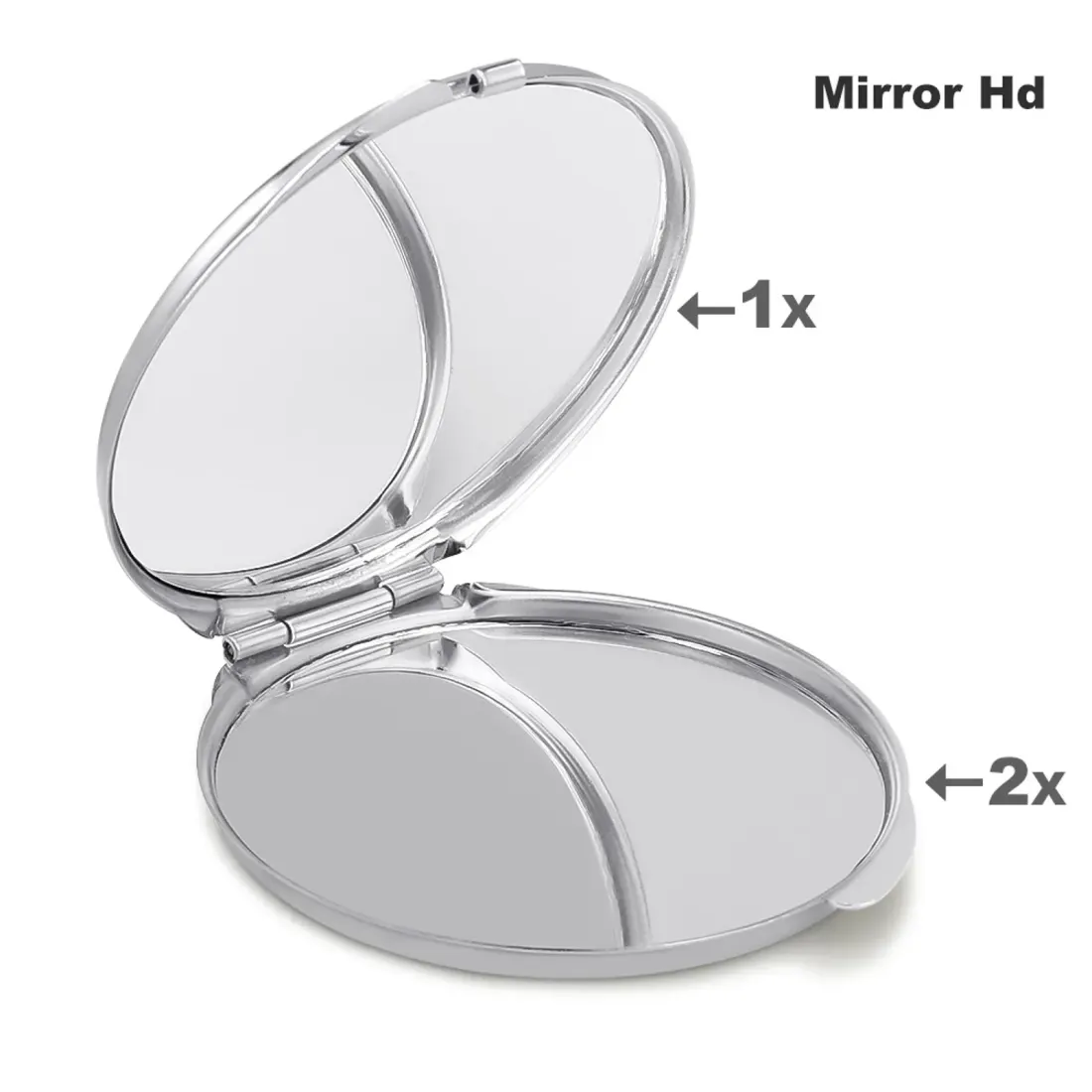 Personalized Compact Mirror with Your Photo, Folding Travel Makeup Mirror Gift — photo 5